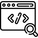 ui,electronics,interface,seo and web,magnifying glass,website,development,loupe,programmation,magnifying lens,code review,reviewing